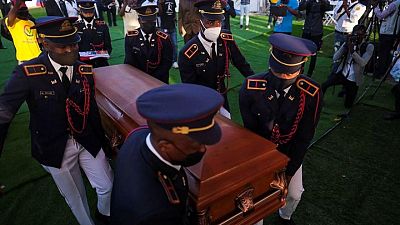 White House says delegation to Haiti safe after gunshots heard at president's funeral White House says delegation to Haiti safe after gunshots heard at president's funeral