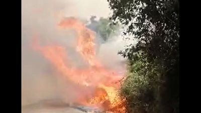 Proseguono le bonifiche a San Basilio, ieri in fumo 200 ettari Proseguono le bonifiche a San Basilio, ieri in fumo 200 ettari