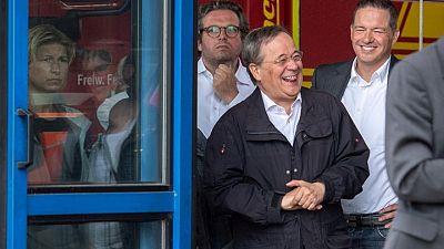 Laughing in flood town was stupid, says Germany's Laschet as gaffe hits ratings Laughing in flood town was stupid, says Germany's Laschet as gaffe hits ratings