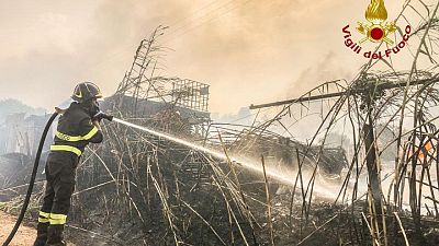 Italy asks Europe for firefighting planes to tame Sardinia fires Italy asks Europe for firefighting planes to tame Sardinia fires