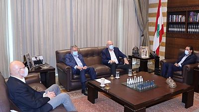 Lebanese president meets businessman Mikati, set to be designated premier Lebanese president meets businessman Mikati, set to be designated premier