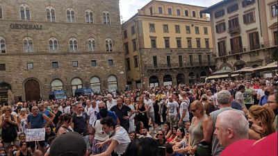 Una decina le persone accusate di manifestazione non preavvisata Una decina le persone accusate di manifestazione non preavvisata