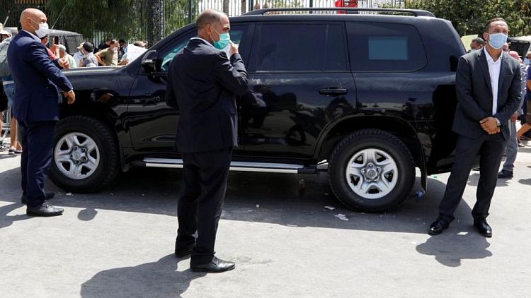 White House says concerned about developments in Tunisia, urges calm