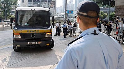 First person charged under HK security law found guilty of terrorism, inciting secession First person charged under HK security law found guilty of terrorism, inciting secession