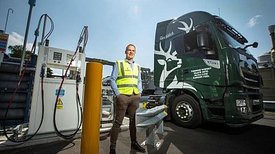 One for the road: Glenfiddich uses whisky waste to fuel trucks One for the road: Glenfiddich uses whisky waste to fuel trucks