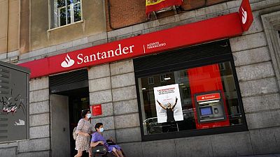 Spain's Santander books Q2 net profit of 2.07 billion euros Spain's Santander books Q2 net profit of 2.07 billion euros