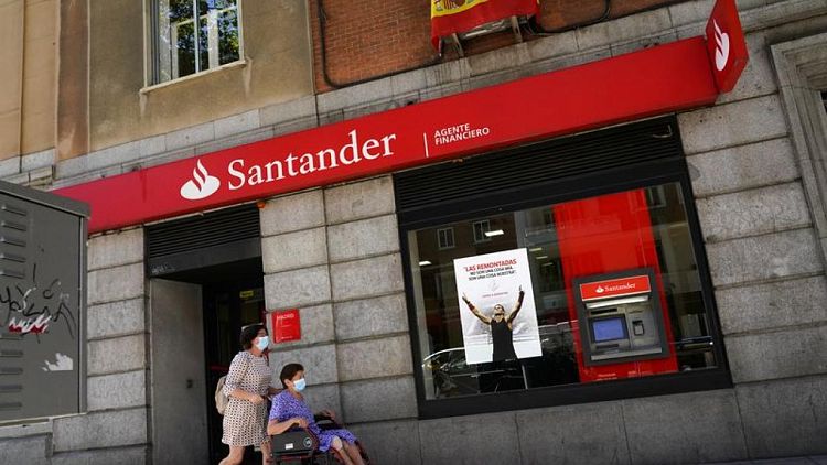 Spain's Santander books Q2 net profit of 2.07 billion euros