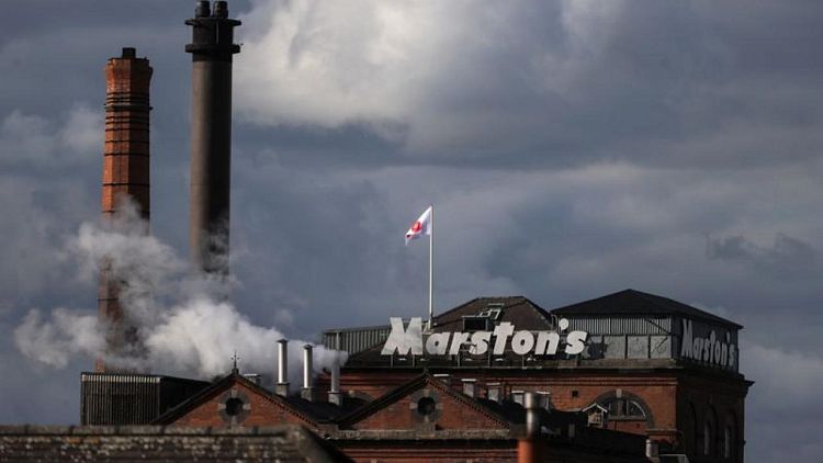 UK pubs group Marston's says tax cut should stay to aid recovery