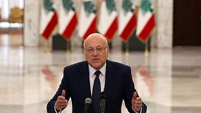ميقاتي يأمل في تشكيل حكومة لبنانية في "المستقبل القريب"