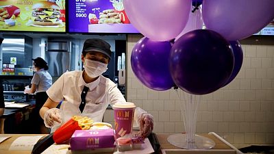 McDonald's sales surge on BTS meal craze, new crispy chicken sandwich McDonald's sales surge on BTS meal craze, new crispy chicken sandwich