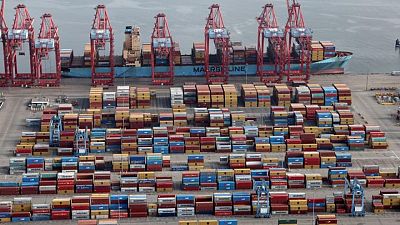 U.S. goods trade deficit widens; inventories rise U.S. goods trade deficit widens; inventories rise