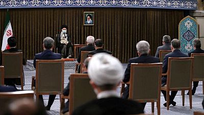Iran's Khamenei blames "cowardly" U.S. for pause in nuclear talks Iran's Khamenei blames "cowardly" U.S. for pause in nuclear talks