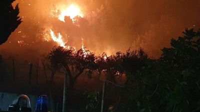 Roghi nel Palermitano, anche a Petralia e a Misilmeri Roghi nel Palermitano, anche a Petralia e a Misilmeri