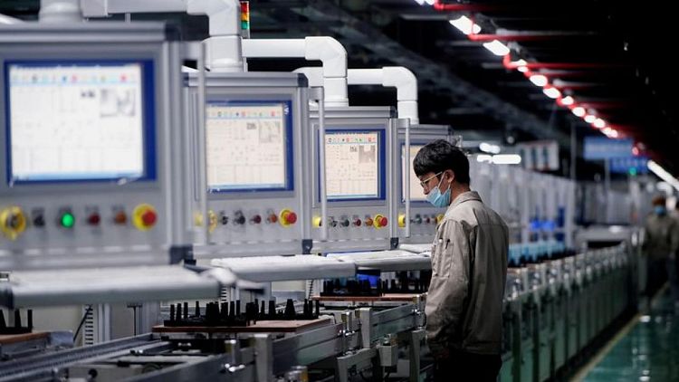China's factory activity contracts for first time since April 2020