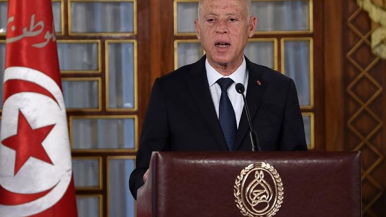 U.S. presses Tunisia's president for swift return to democratic path