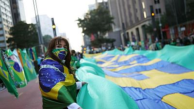 Partidarios de Bolsonaro presionan por un cambio en el sistema de votación de Brasil Partidarios de Bolsonaro presionan por un cambio en el sistema de votación de Brasil