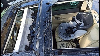 Auto con vetri rotti e capannoni 'bucati', 100 interventi vvff Auto con vetri rotti e capannoni 'bucati', 100 interventi vvff