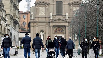 Italy reports 5 coronavirus deaths on Sunday, 5,321 new cases