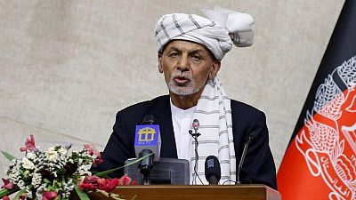 Afghan president says in urgent talks as Taliban take key town near Kabul