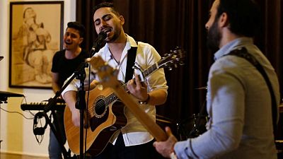 أوسبري في.. أول فرقة لموسيقى الروك في غزة تصدح بألم الفلسطينيين