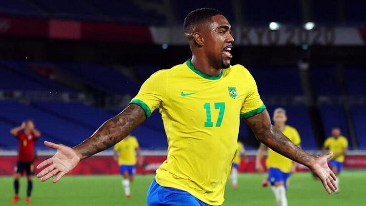 Malcolm marca el gol de la gloria dorada para Brasil en fútbol masculino