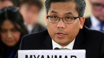 Myanmar says alleged plot against U.N. envoy was nothing to do with the country
