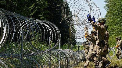 El parlamento lituano debatirá la construcción de una valla en la frontera con Bielorrusia El parlamento lituano debatirá la construcción de una valla en la frontera con Bielorrusia