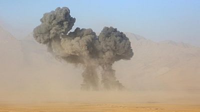 Rusia exhibe nuevas armas en un simulacro cerca de la frontera afgana Rusia exhibe nuevas armas en un simulacro cerca de la frontera afgana