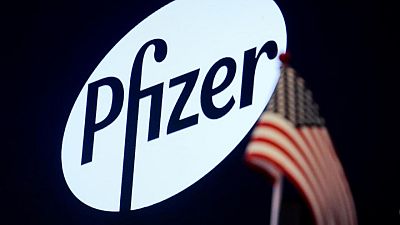 Pfizer shares hit record high with COVID-19 vaccine stocks on a tear