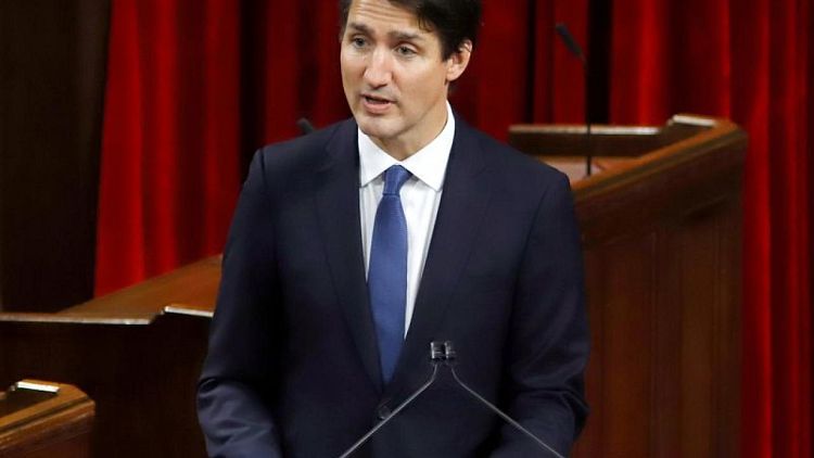 Canada PM Trudeau visits Governor General to request election