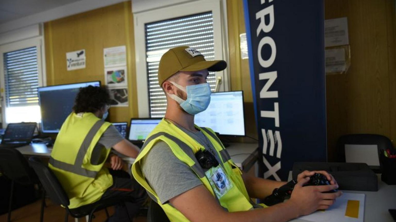 EU border agency trials high tech controls as Afghan fighting spreads