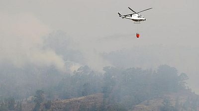 Un incendio forestal "incontrolado" en España fue provocado deliberadamente -autoridades Un incendio forestal "incontrolado" en España fue provocado deliberadamente -autoridades