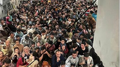 Evacuation flights restart from Kabul after Afghans desperate to flee cleared from airfield Evacuation flights restart from Kabul after Afghans desperate to flee cleared from airfield