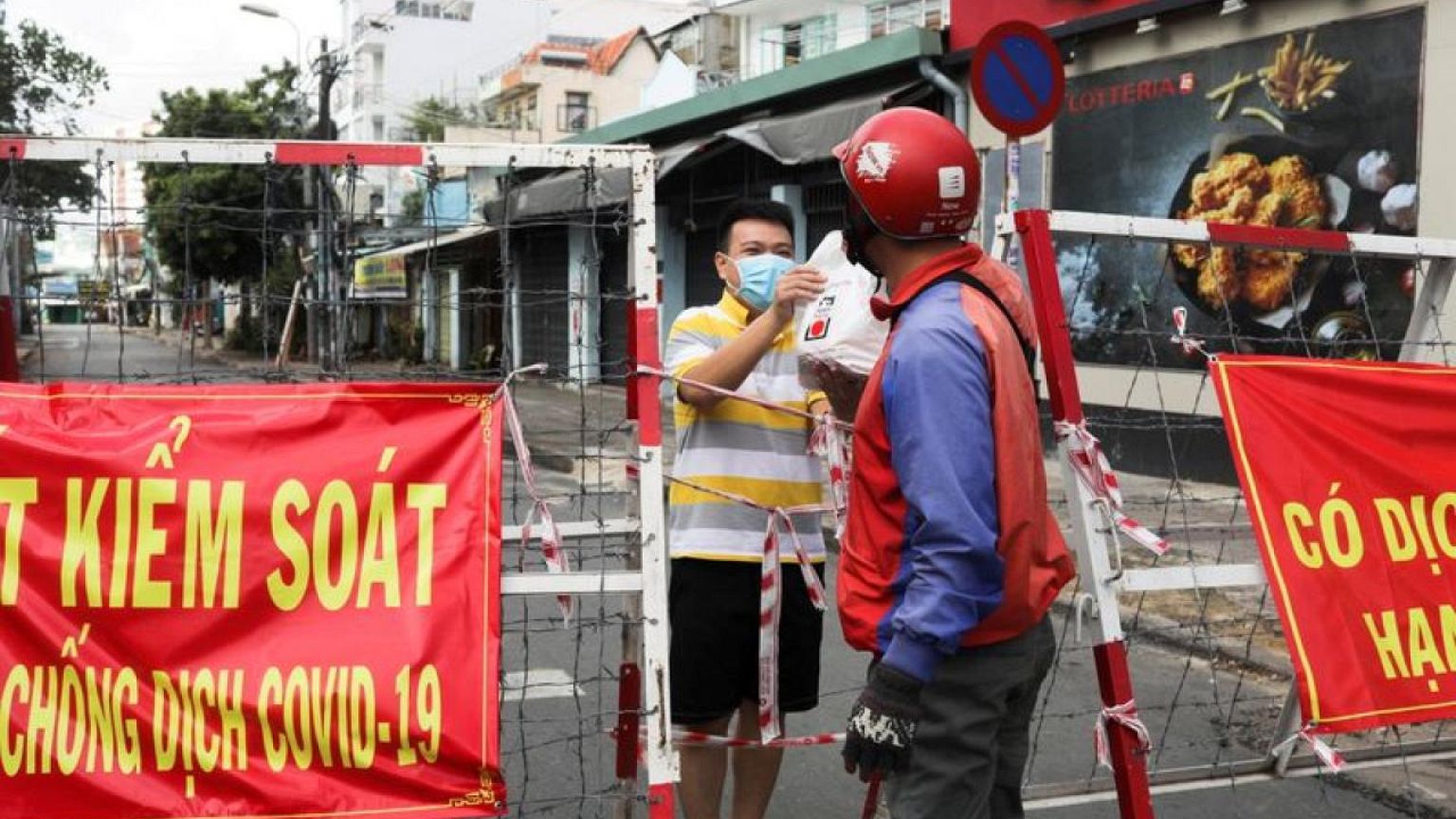 Panic buying in Vietnam's largest city before tighter COVID-19 lockdown
