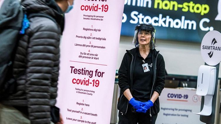 Swedish Health Agency sees COVID-19 spreading faster in coming months