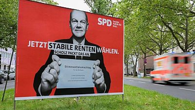 El SPD alemán adelanta a los conservadores a un mes de las elecciones, según un sondeo