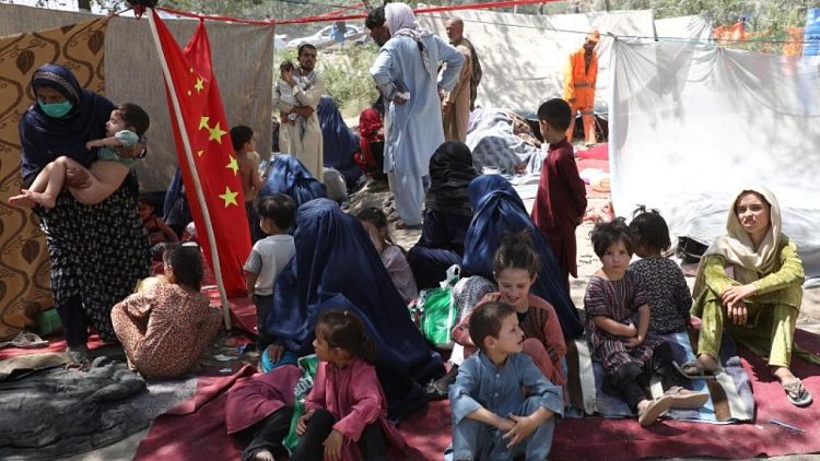 مئات الأسر الأفغانية النازحة تطلب الغذاء والمأوى في كابول