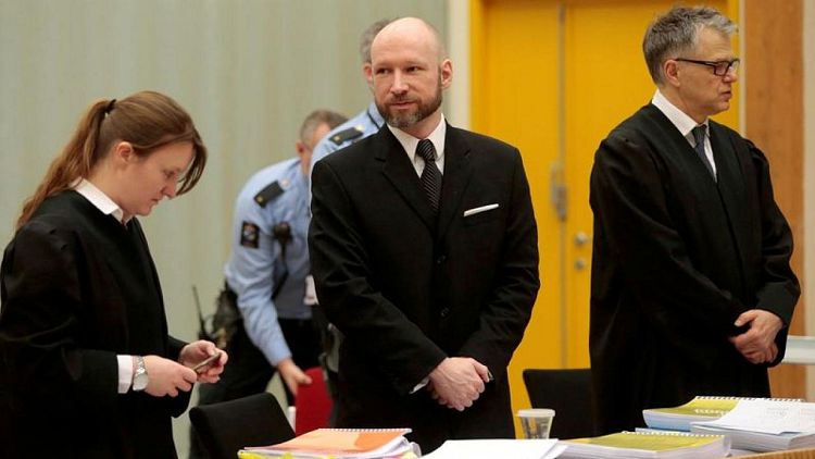 Un tribunal revisará la petición de libertad condicional del asesino noruego Breivik