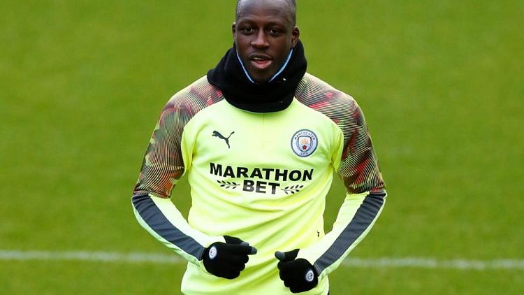 Soccer-Man City's Mendy remanded in custody after court appearance