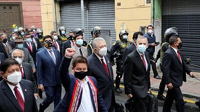 Congreso peruano respalda a gabinete de izquierdista Castillo que apunta a reformas Congreso peruano respalda a gabinete de izquierdista Castillo que apunta a reformas