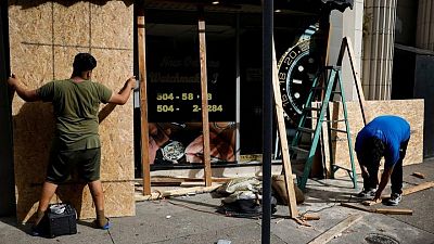 Louisiana braces for powerful hurricane as COVID-19 taxes hospitals