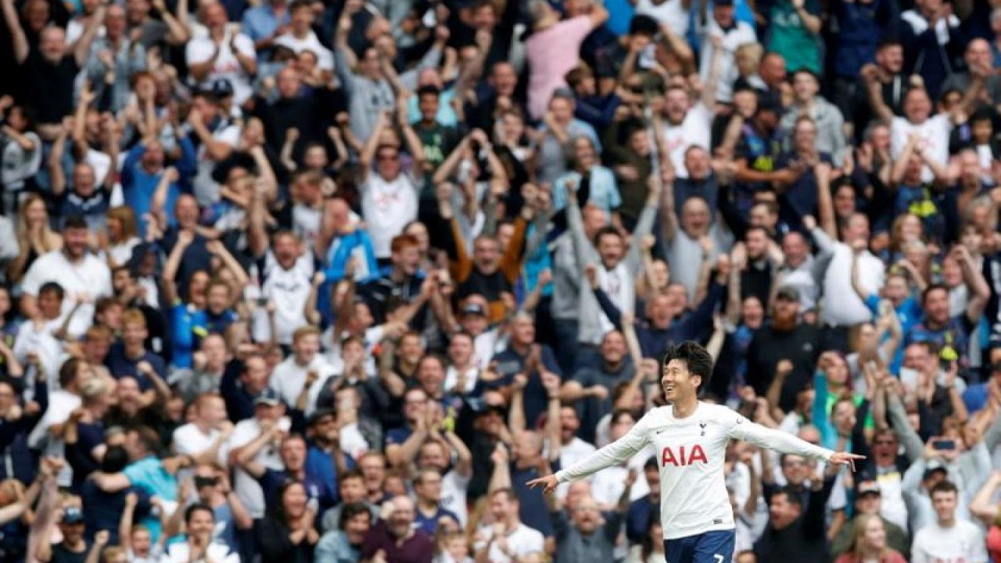 Soccer-Spurs go top of Premier League after Son sinks Watford