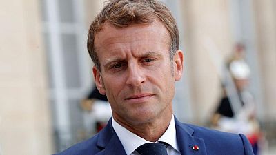 Macron says France, Britain to propose Kabul safe zone to U.N