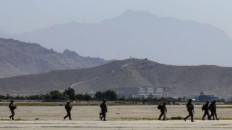 U.S. 'core diplomatic staff' have left Kabul, final pullout under way, official says