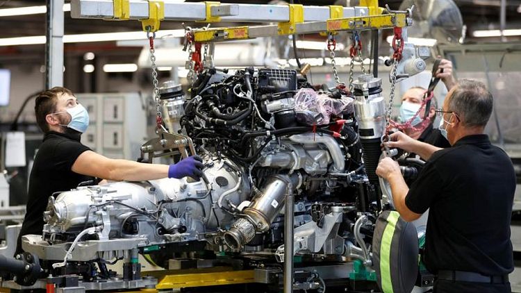 UK factory orders growth hits record, inflation climbs too