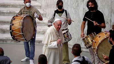 Pope denies resignation report, says leads normal life after surgery Pope denies resignation report, says leads normal life after surgery