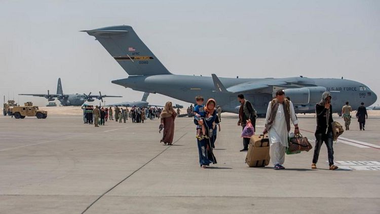 Fewer than 1,400 evacuees from Afghanistan still at Qatar base, U.S. general says