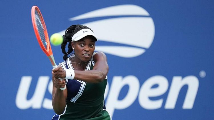 Tennis-Stephens suffers abuse on social media after U.S. Open loss
