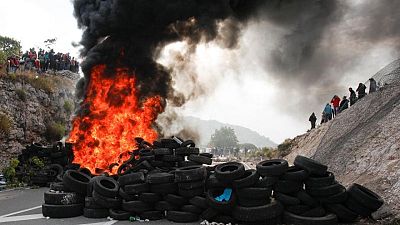 Montenegro police fire teargas at protesters incensed over cleric's enthronement Montenegro police fire teargas at protesters incensed over cleric's enthronement