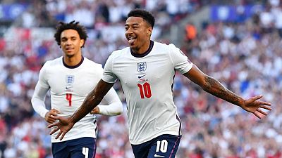 Soccer-Lingard double helps England ease past Andorra Soccer-Lingard double helps England ease past Andorra